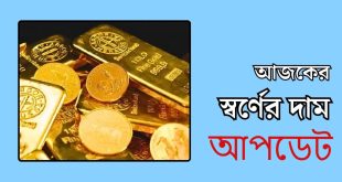 আজকের সোনার দাম কত