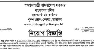 Police Training Centre Job Circular